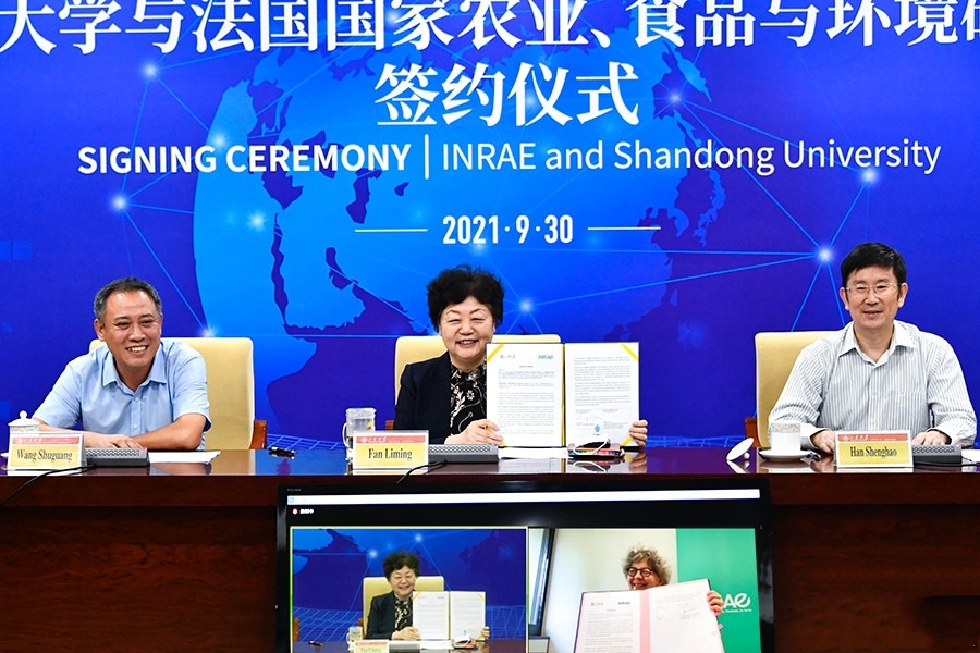 SDU, INRAE Sign up to Extend Cooperation