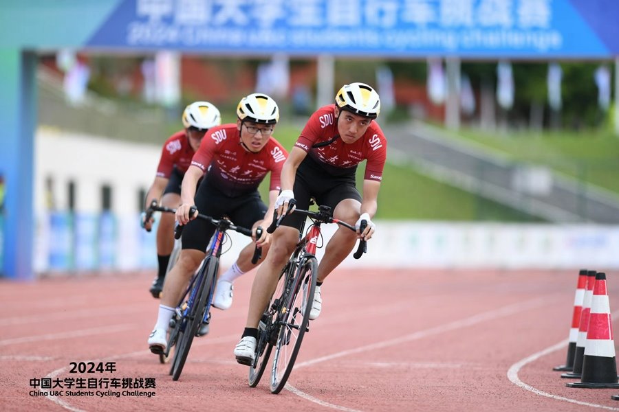 Shandong University Takes Silver Twice in China U&C Student Cycling Challenge