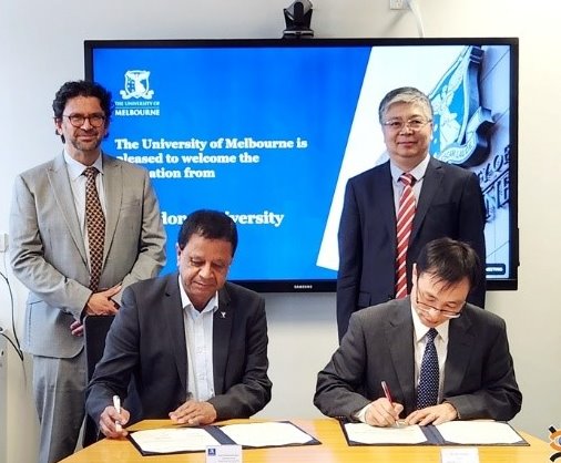 Shandong University Delegation Visits Universities in New Zealand, Australia