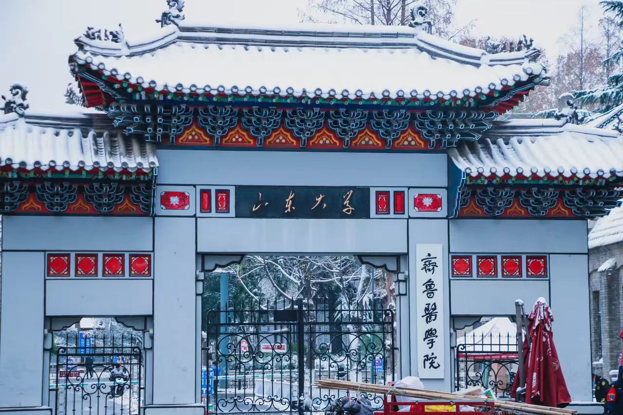 Shandong University Embraces Winter Serenity
